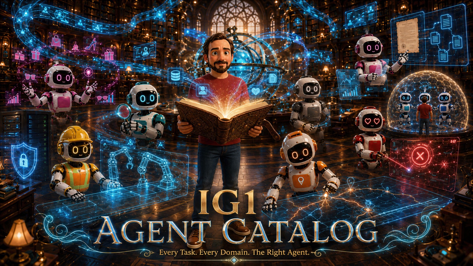 IG1 Agent Catalog — every task, every domain, the right agent